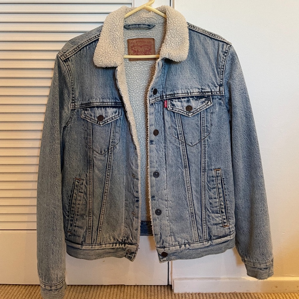 Levi's Sherpa Jacket Size Small